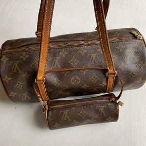 Vintage Papillon Monogram with Pouchette